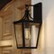 Vaxcel Cottage Grove 1 Light Matte Black Transitional Outdoor Wall Lantern Clear Glass T0774 - alternate 4